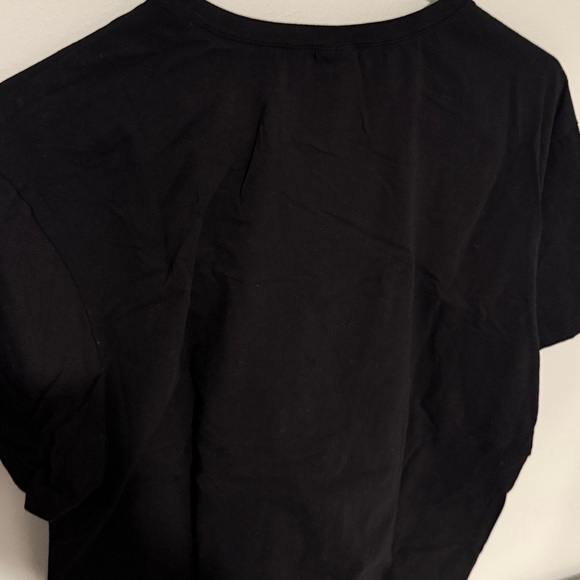 THOU SHALL NOT TRY ME Black Graphic T-Shirt with White Text - Picture 4 of 4